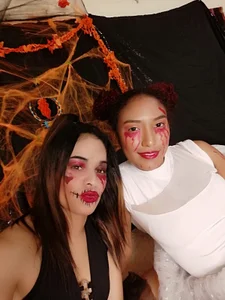 Cielo and Cleo Halloween