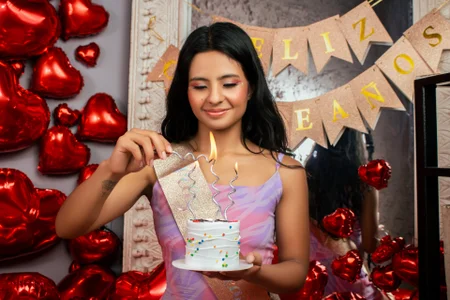 Mindy_sweety Happy birthday to me!!💜 Pic