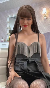 Cutie_orgasm In a black leather skirt Pic 6