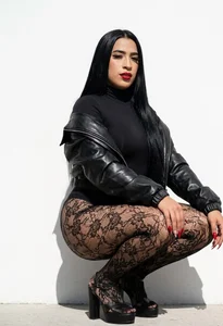 Evang_hot Sensual black outfit🔥🖤 Pic 2