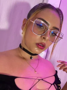 MikaelaStone sensual lips Pic 2