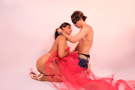 😈💋 Shared lust, mutual craving. de Luna_Dante_fox Foto