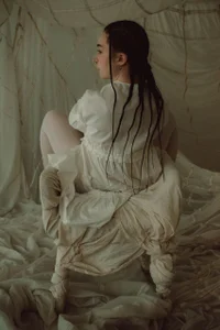 TessaFluffy White angel Pic 6