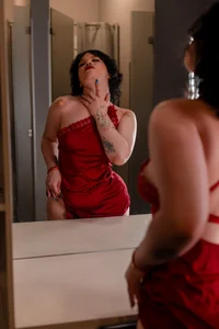 albaismynameX Red dress Foto 4