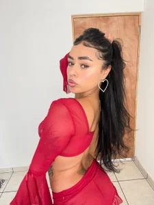 meli_ortiz_ Red dress ❤ Pic 3