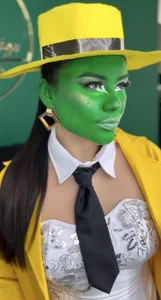 CassieBigass_ The mask 🎭💚💥 Pic 4