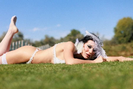 Zdjęcia StunnigArt sexy white lingerie very hot:  4