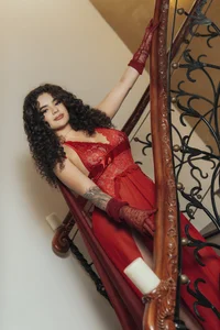 KylieJenkins Red like wine 🍷💘 Foto