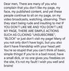 TherestlessKitty For those who don't like my page!!!!!! Pic