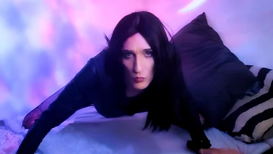 LuvNuk Black crotchless body stocking snapshots Hình 6