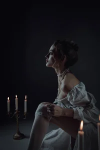 Anny_Blossom Would you invite me to a candlelit dinner? Hình 9