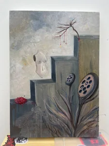 Luana_fiore My hands do magic 👩‍🎨🖤 Gambar 3