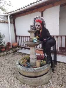 BrendaSex_Hot 💀 “Entre flores y fuego, renace mi piel” Pic 3