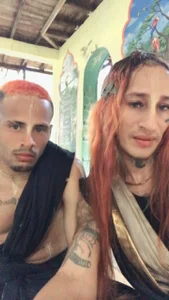 MeghanAndJeyRam babys colombian Bilde