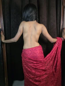Strip_Simmie in Saree Poză 8