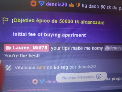 camile_milf Guys , Thank you for your support ," Goal epico objectives " Immagine  2