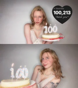 There are 100,000 of you! 💕 Thank you to everyone de chibi_hibby Foto