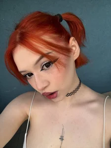my new hair color!🧡 od Lunar_Blush  2 snímek