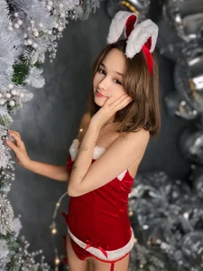 Mary_uw Christmas santa bunny! Foto 5