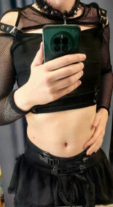 FemboyMiles Goth Femboy Foto 4