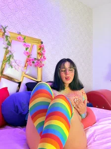 BeccaMathew Rainbow Tease 🌈 Pic 4