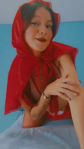 gime_lara I am your Little Red Riding Hood my love 💗🔥 Pic