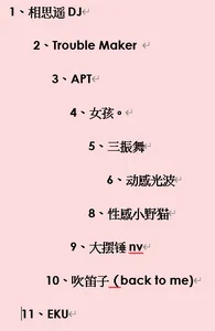 Yoyo_520 指定舞曲&Designated Dance Music Pic