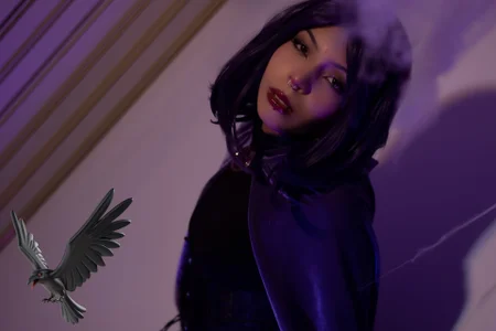 Kaoriabyss_ Raven is back🐦‍⬛ Pic 2