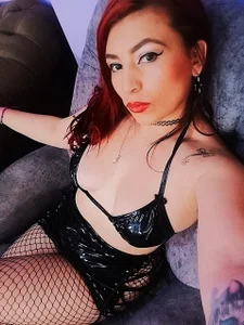 VickyJohnson1 fiery red Pic 4