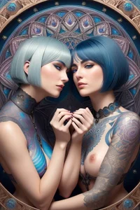 KittyWhispers: My erotic digital art sneak peek ( 3 фото)