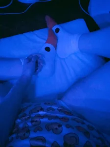 lovely_nekochan After night bath blue led light 🩵💙 Pic 5