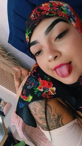 Inaya_Khalifa: Arab beauty with a veil of mystery, whispers that light up the screen 😈 ( 6 фото)