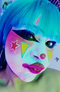 Kuromii_のA CUTE BLUE CLOWN💙🤡の 4枚の写真