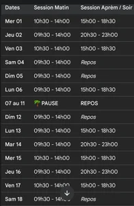 Hotenza69 Horaire de live зображення 2