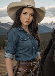 Anita_Robby Seductive cowgirl Pic 2