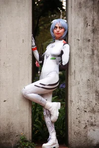 B0nnie_H0ney Rei Ayanami Cosplay Foto 3
