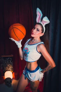 Lola bunny costume🎃 od LynnSam_  3 snímek