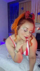 LilyyBigAss Come and enjoy with me this special day as it is the 4th of July.❤️🤍💙 Pic 2