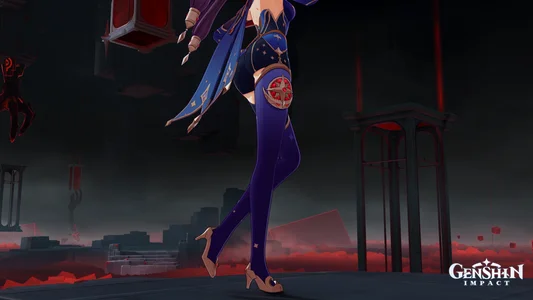 ur_geekgirl Aesthetics of women's legs from Genshin Impact Pic 4