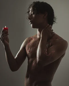 labrinthteasing smoke and candles Foto 3