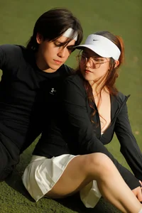 Would you like to play tennis with us? 💦🔥 od Daphne_And_Roger  2 snímek