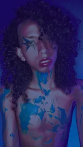 Electric blue 💙 de venus-03  4 Imagens