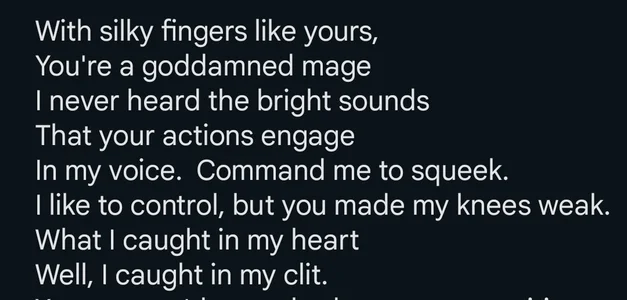 littlelustlamb Erotic Poems Pic