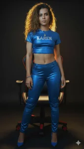 blue latex sexy de karen_sofia_ Foto 9