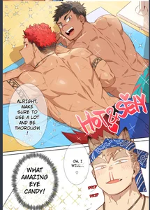 Derek_Vow Yaoi hentai comics Beach Bilde 3