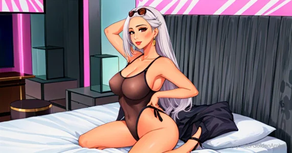 GoldenAmber me on AI Billede 3