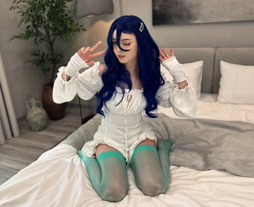 💙blue hair and a mini dress de LianaGracee Foto 4