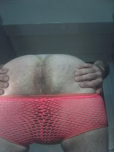 Xauencaliente Enseño todo con ropita muy sexy malla naranja Pic 5