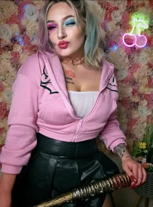 Jinyxx3 Harley Quinn Cosplay 🃏💝 Foto 4