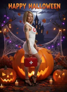 connie-big_hot-pussyのHappy little witchの 4枚の写真